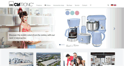 Desktop Screenshot of clatronic.de