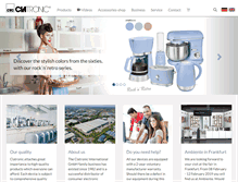 Tablet Screenshot of clatronic.de